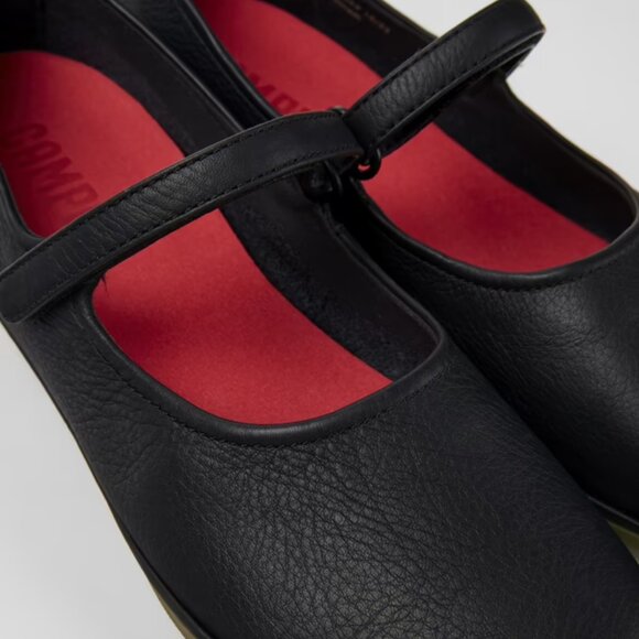 Like new - Camper Right Black Leather Mary Jane 5 - Picture 4 of 4